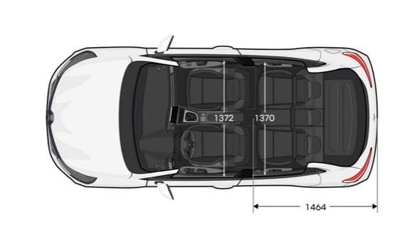 Renault Clio afmetingen, Stam Renault