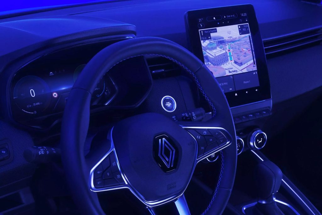 Renault Clio interieur, Stam Renault
