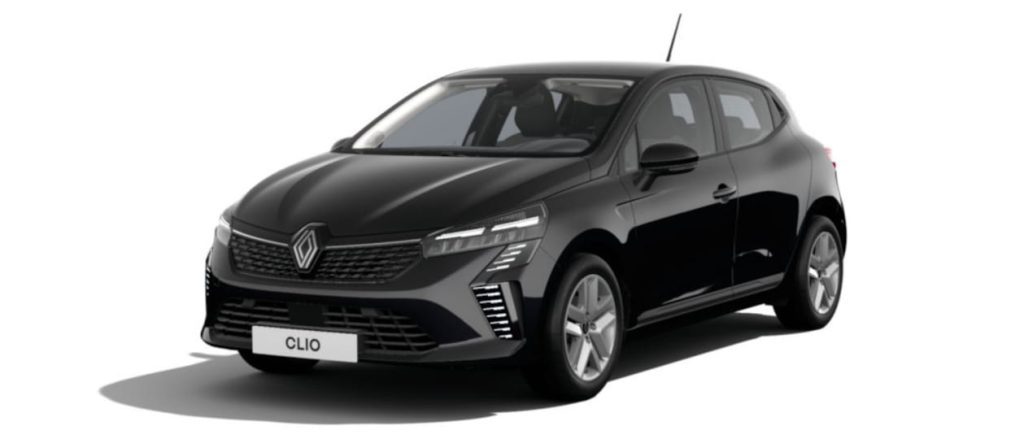 Renault Clio zwart, Stam Renault