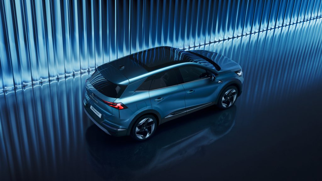 Renault Symbioz bovenaanzicht, Stam Renault