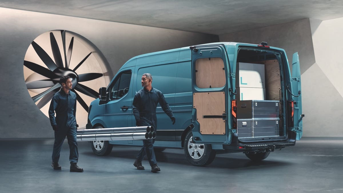 Renault Master achterkant laden, Stam Renault