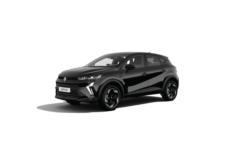 Renault Captur zwart, Stam Renault