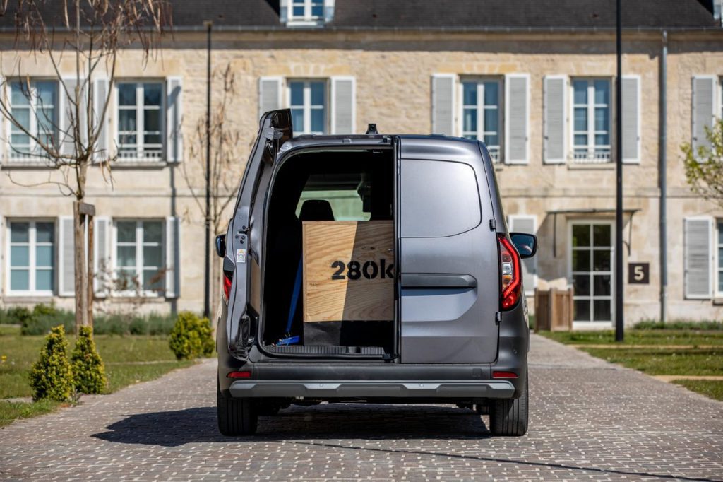 Renault Kangoo ladingewicht, Stam Renault