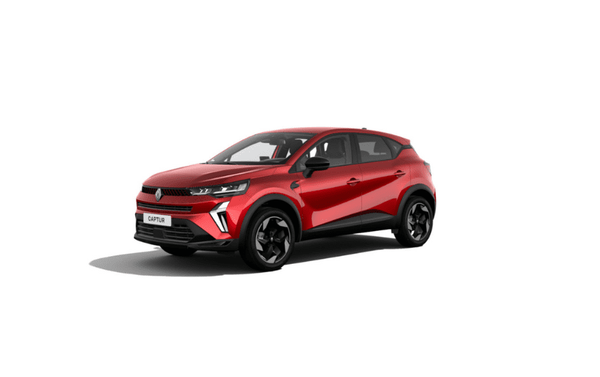 Renault Captur rood, Stam Renault