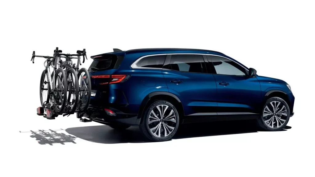 Renault Espace trekhaak en wegklapbare fietsendrager, Stam Renault