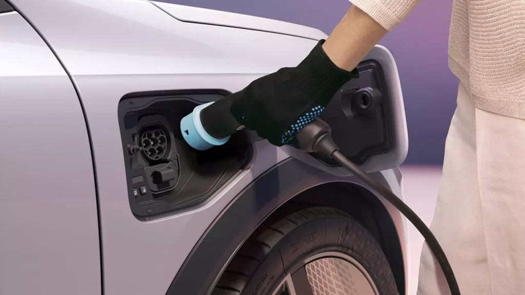 Renault Scenic E-Tech electric handschoenen voor elektrisch opladen, Stam Renault
