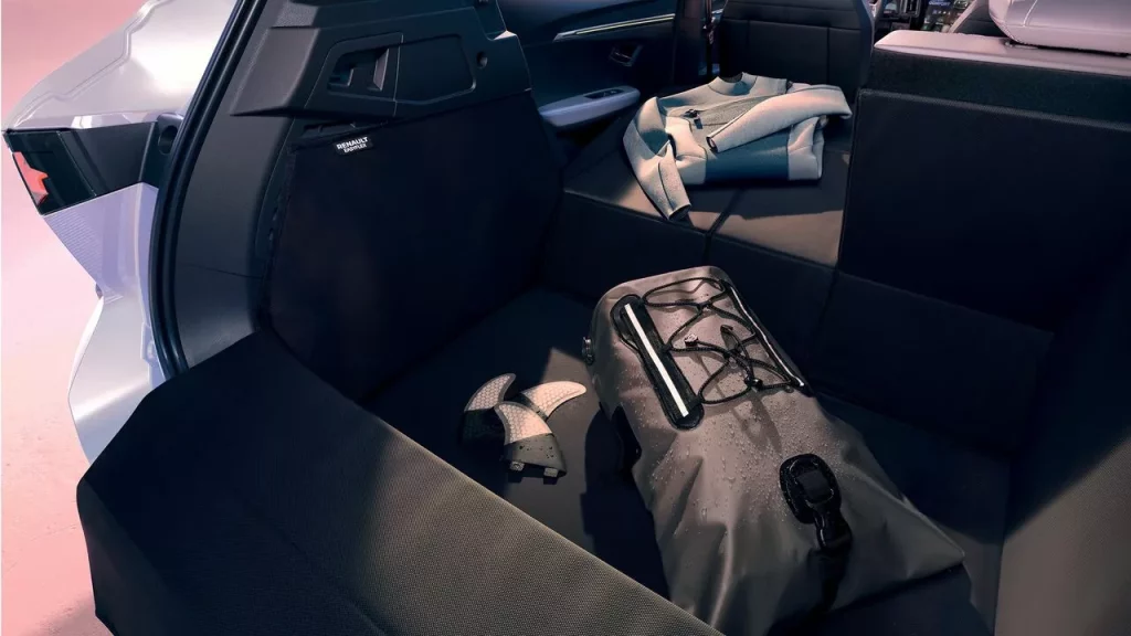 Renault Scenic E-Tech electric kofferbakbescherming, Stam Renault