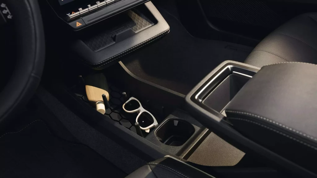 Renault Megane E-Tech electric middenconsole organizer, Stam Renault