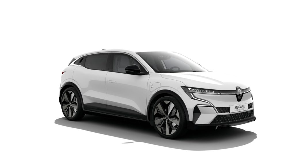 Renault Megane E-Tech electric wit, Stam Renault