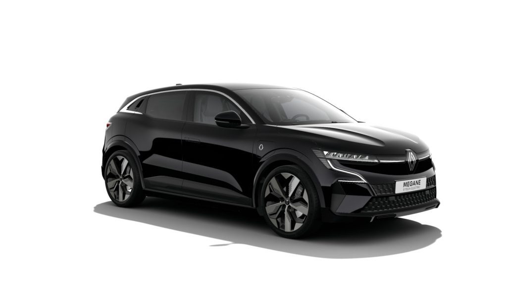 Renault Megane E-Tech electric zwart, Stam Renault