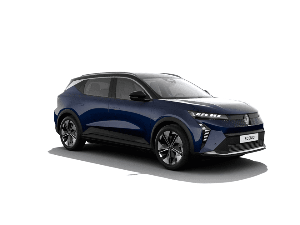 Renault Scenic E-Tech electric blauw, Stam Renault