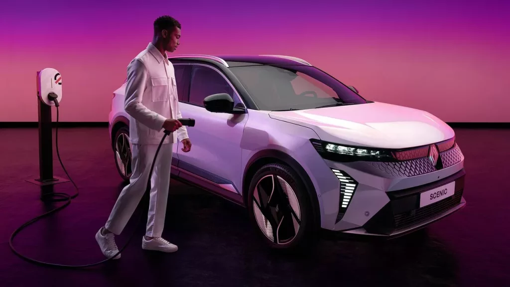 Renault Scenic E-Tech electric aandrijving, Stam Renault
