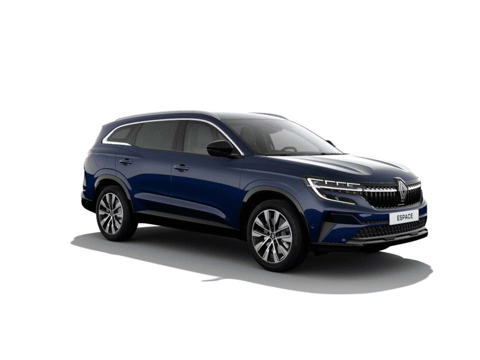 Renault Espace blauw, Stam Renault