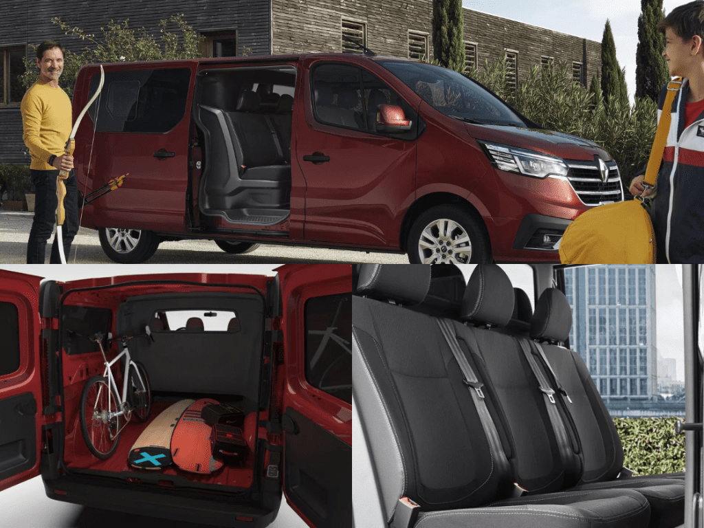 Renault Trafic E-Tech electric dubbele cabine, Stam Renault
