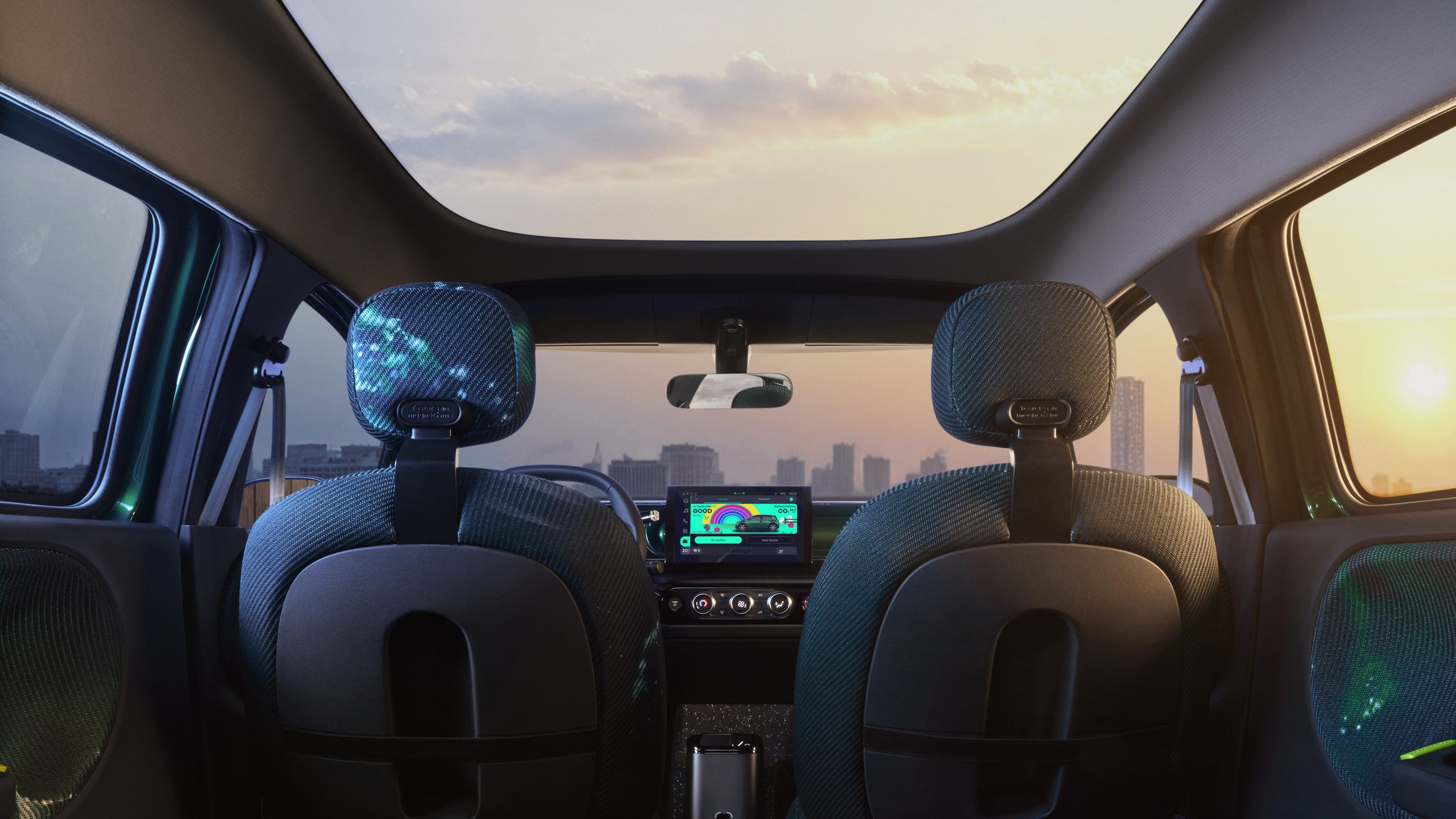 Renault Twingo E-Tech electric nieuw voorstoelen, Stam Renault