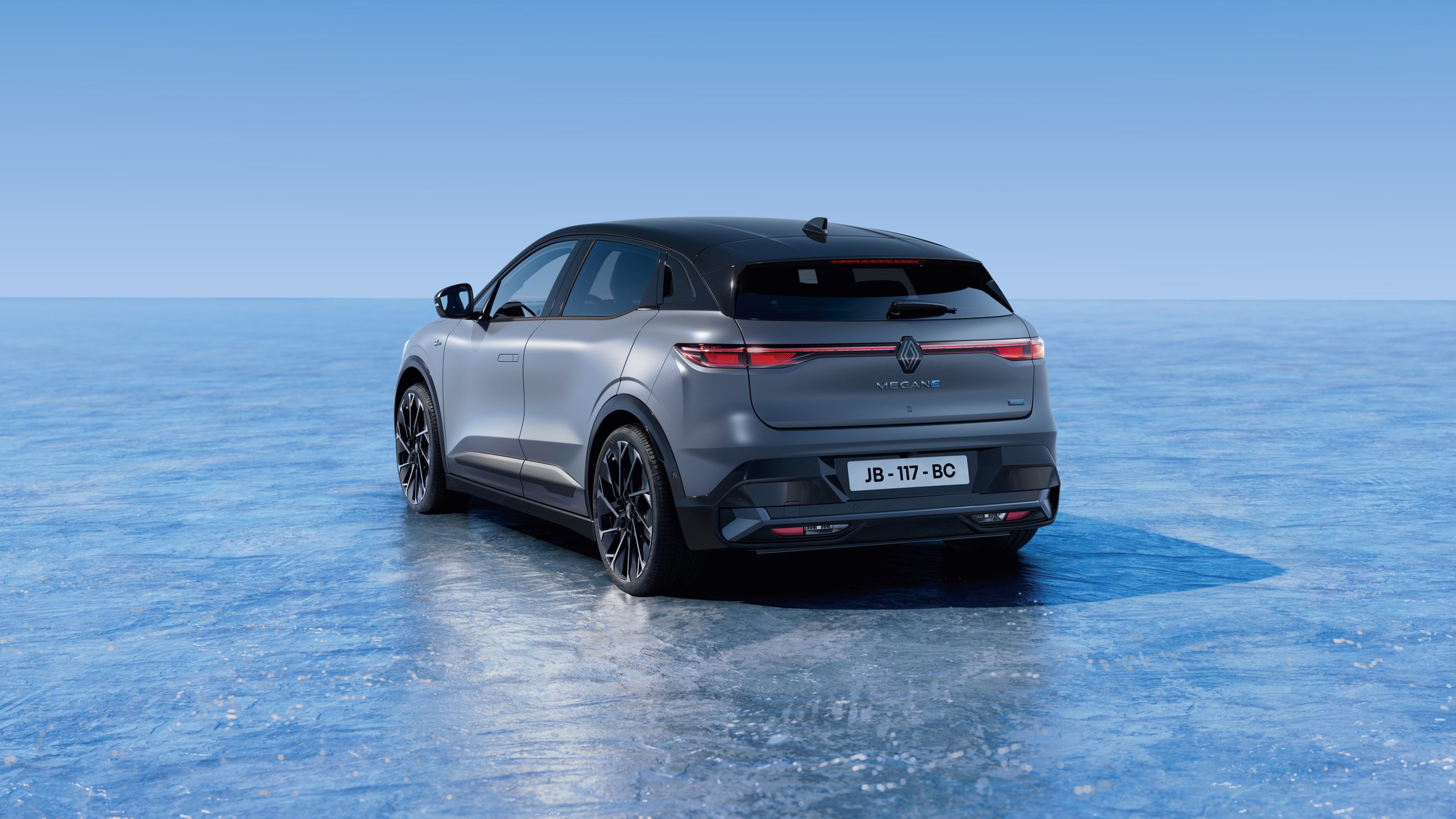 Renault Megane E-Tech electric achterkant, Stam Renault