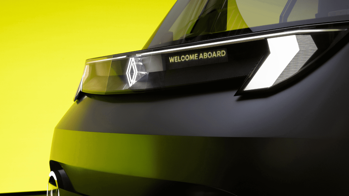 Renault Estafette E-Tech electric nieuw neus, Stam Renault