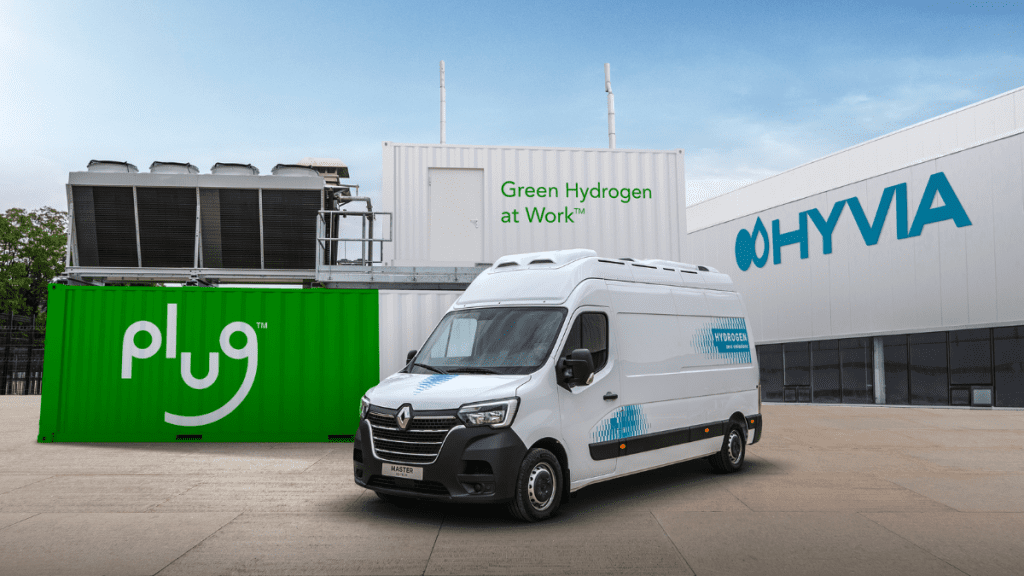 Renault Master van H2-Tech HYVIA, Stam Renault