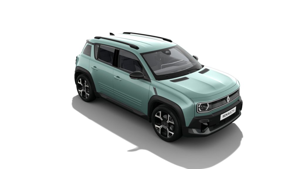 renault 4 groen