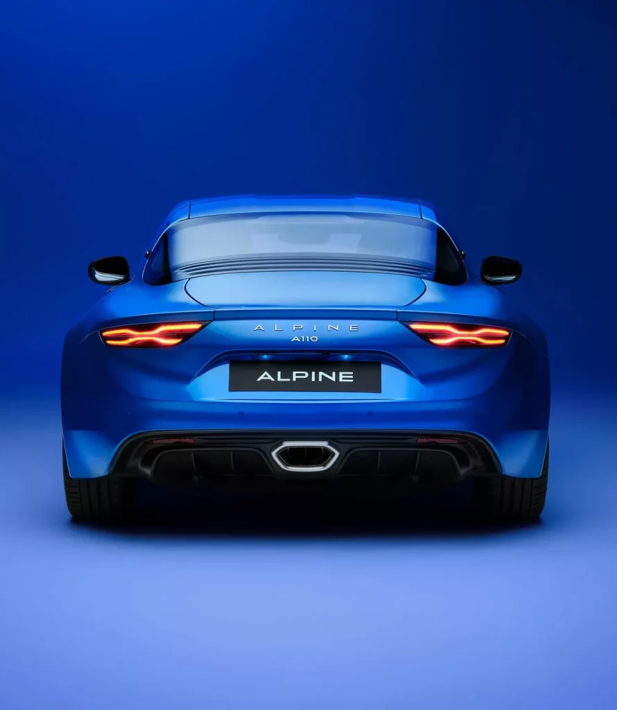 Alpine A110 exterieur, Alpine Store Soestdijk