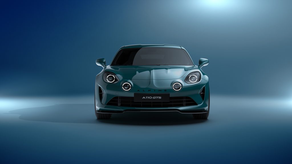Alpine A110 GTS exterieur, Alpine Store Soestdijk
