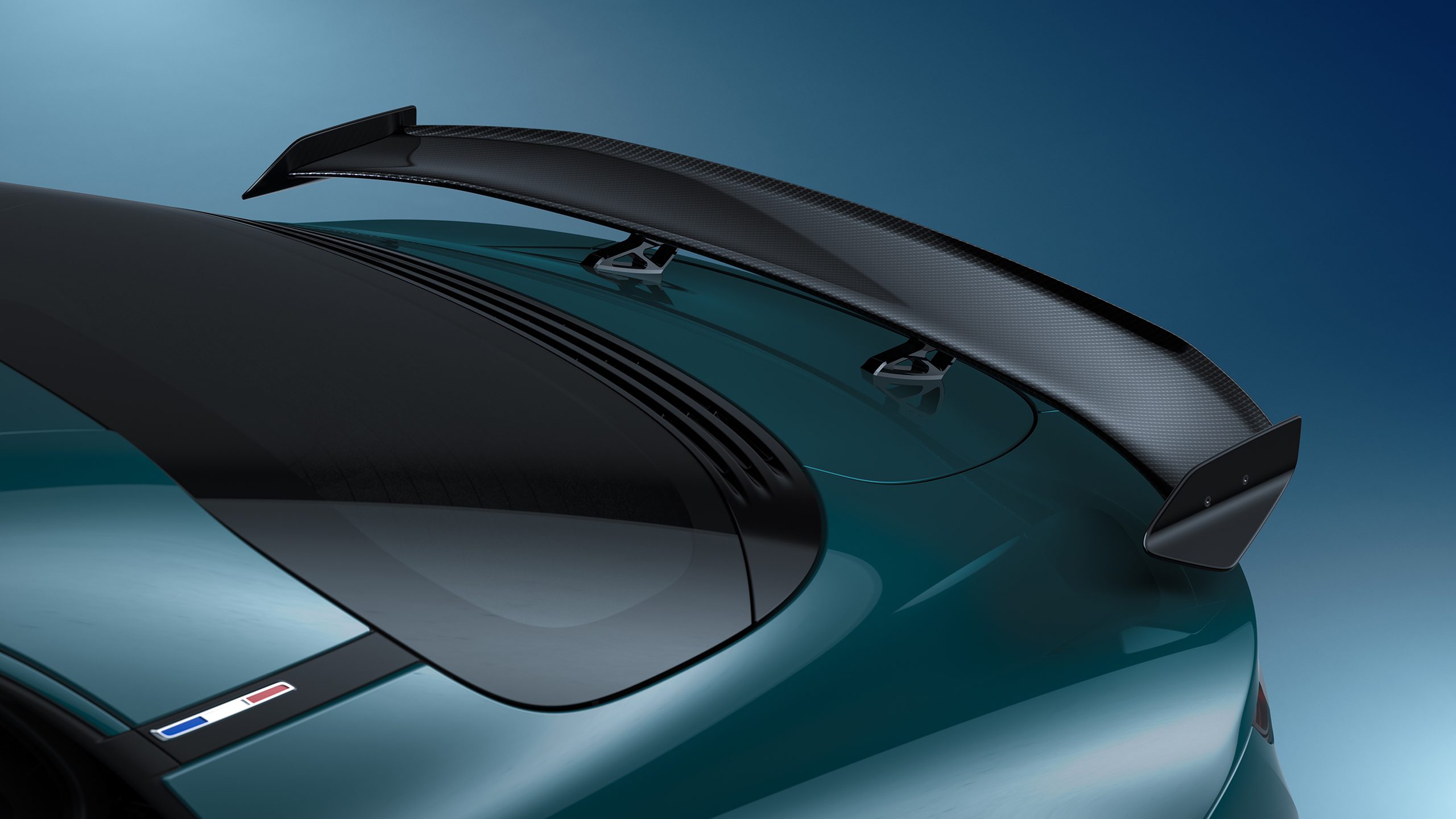 Alpine A110 GTS slider spoiler, Alpine Store Soestdijk