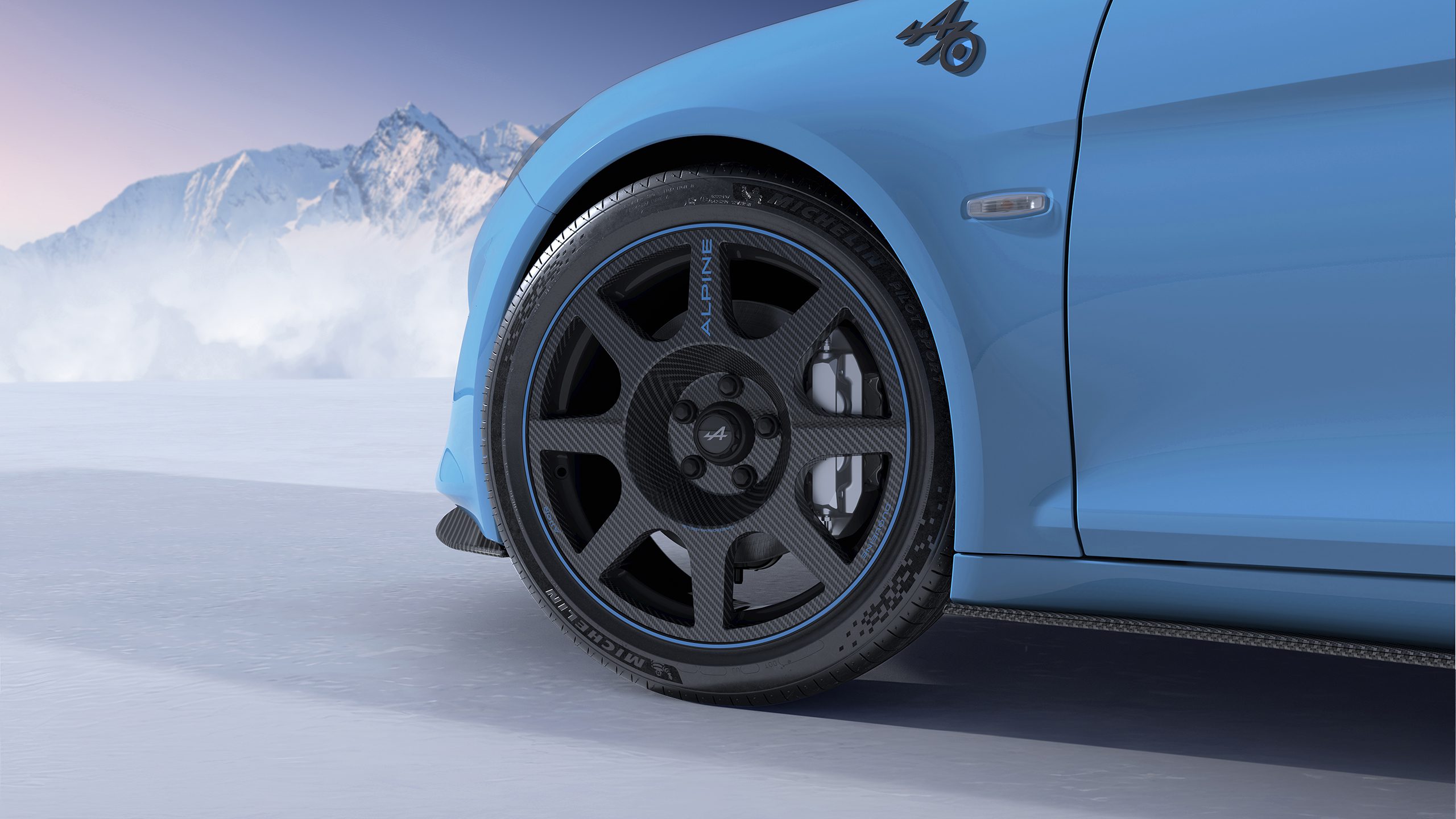 Alpine A110 R70 slider wiel, Alpine Store Soestdijk