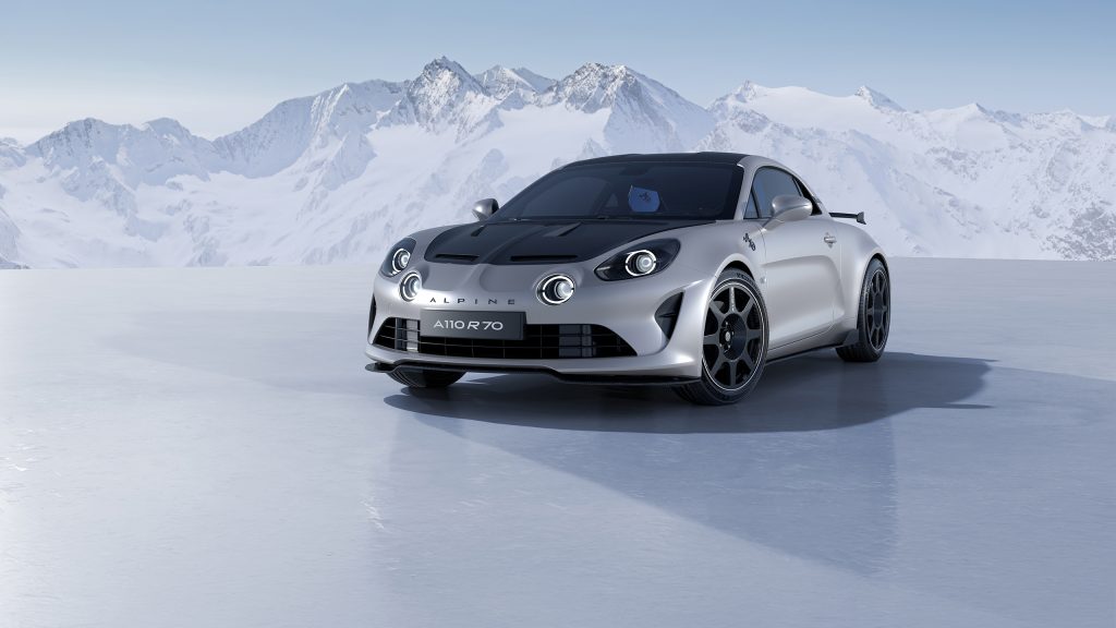 Alpine A110 R70 slider matte grijs, Alpine Store Soestdijk