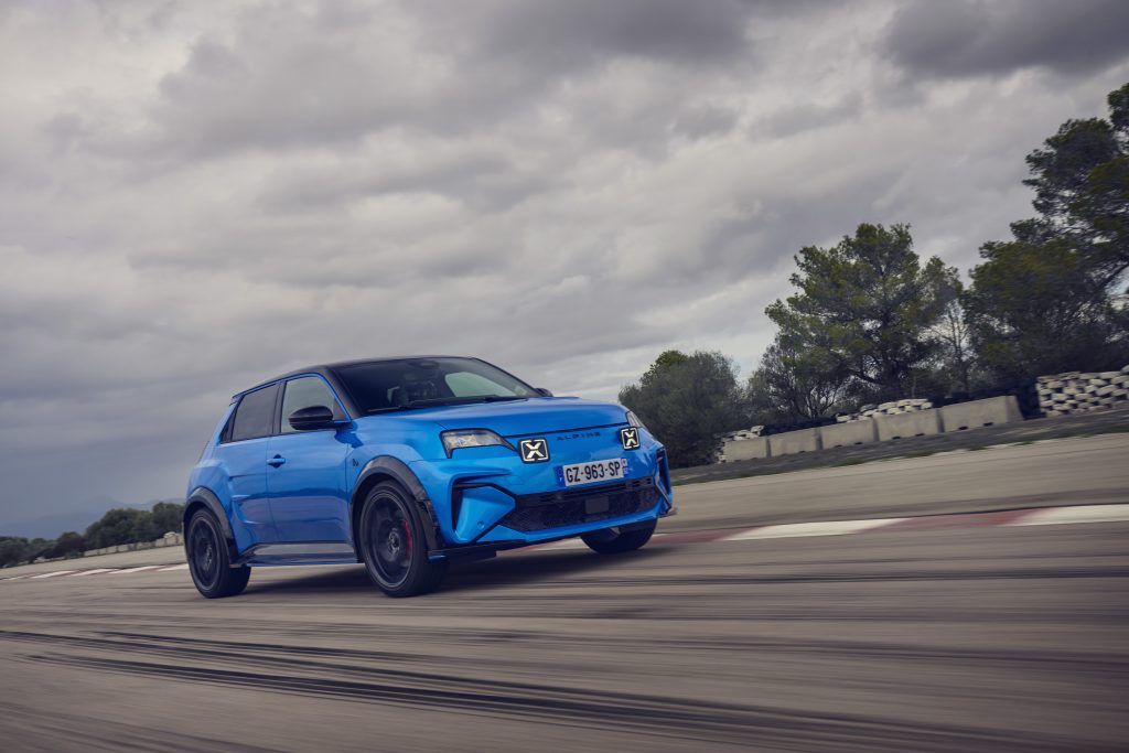 Alpine A290 GTS blue, slider Alpine Store Soestdijk