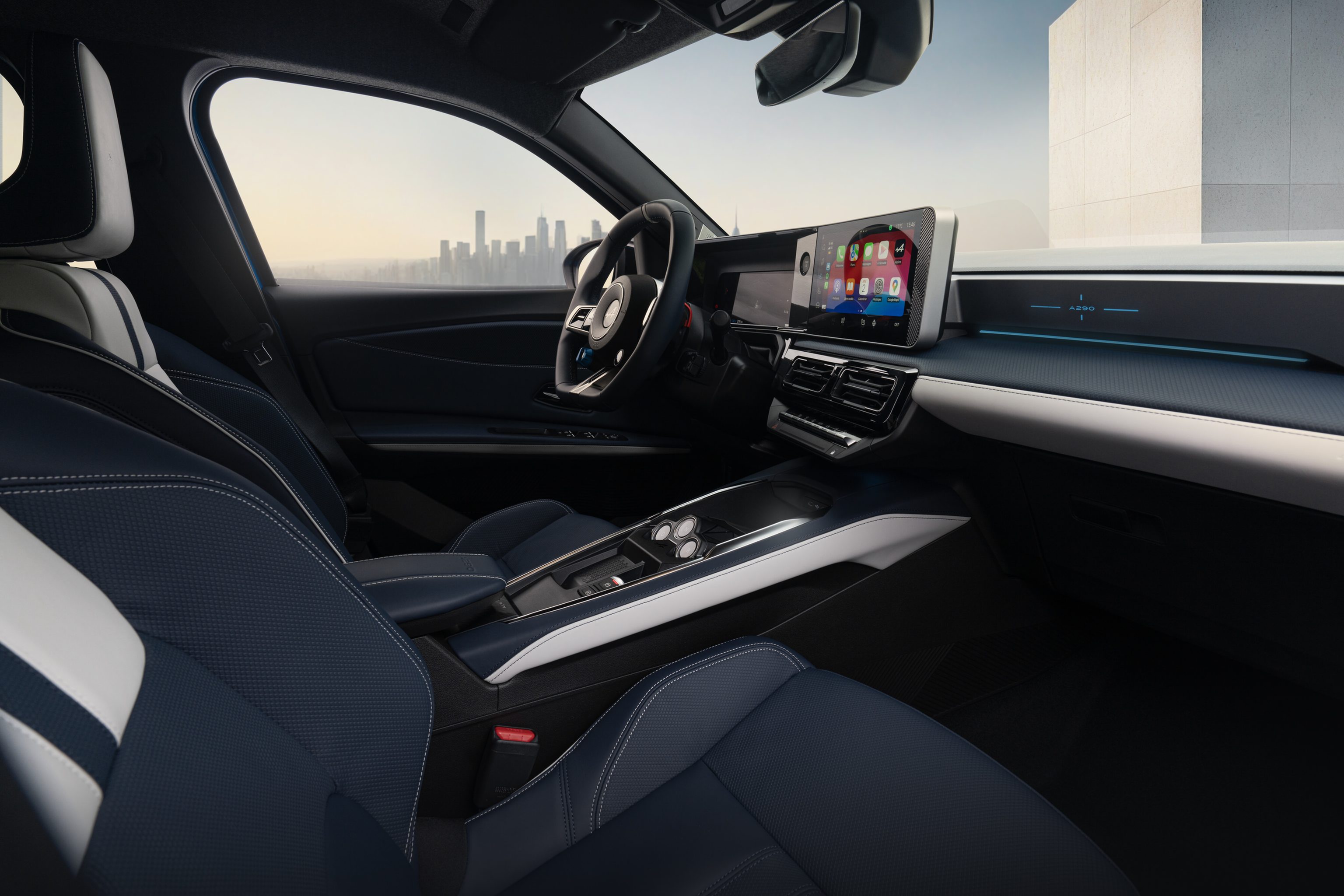 Alpine A290 occasion interieur