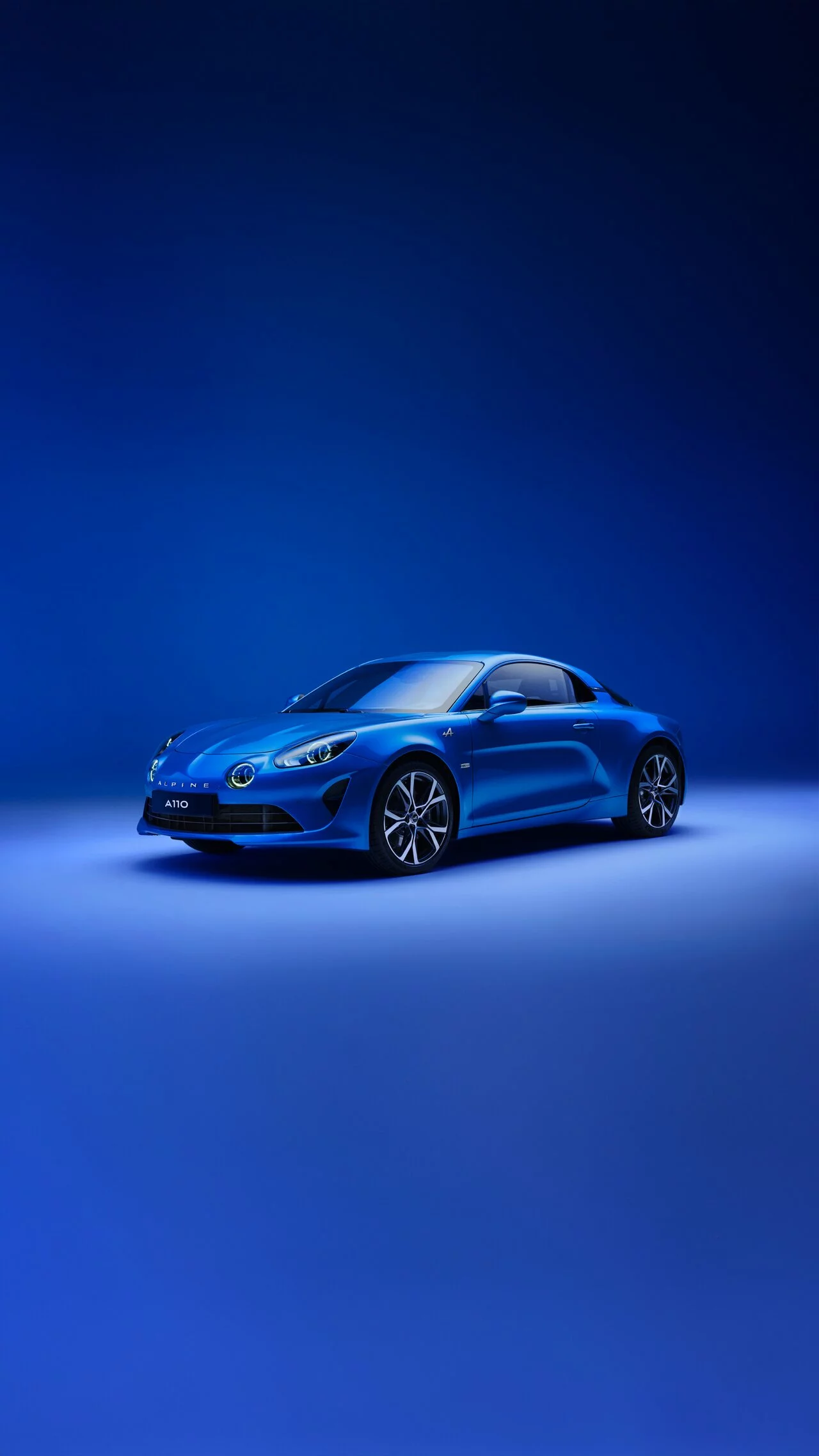 Alpine A110 header, Alpine Store Soestdijk