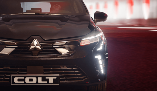Mitsubishi Colt voorlamp, Stam Mitsubishi