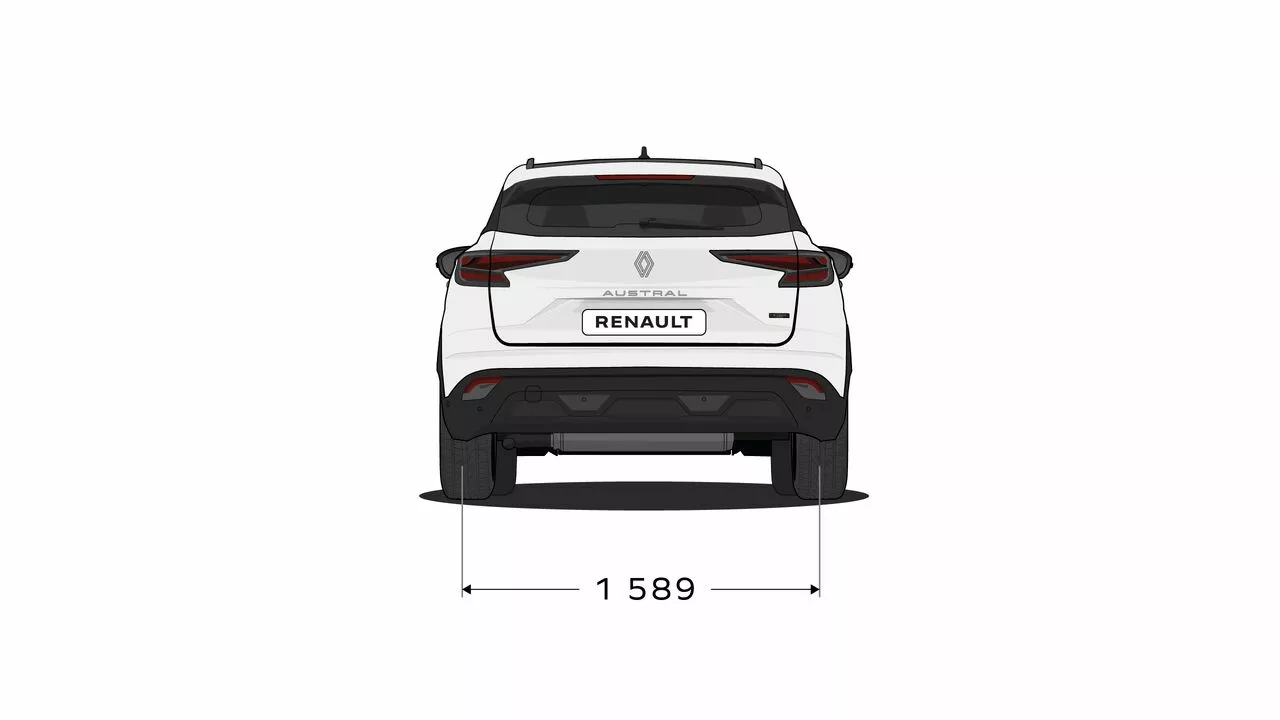 Renault Austral afmetingen, Stam Renault