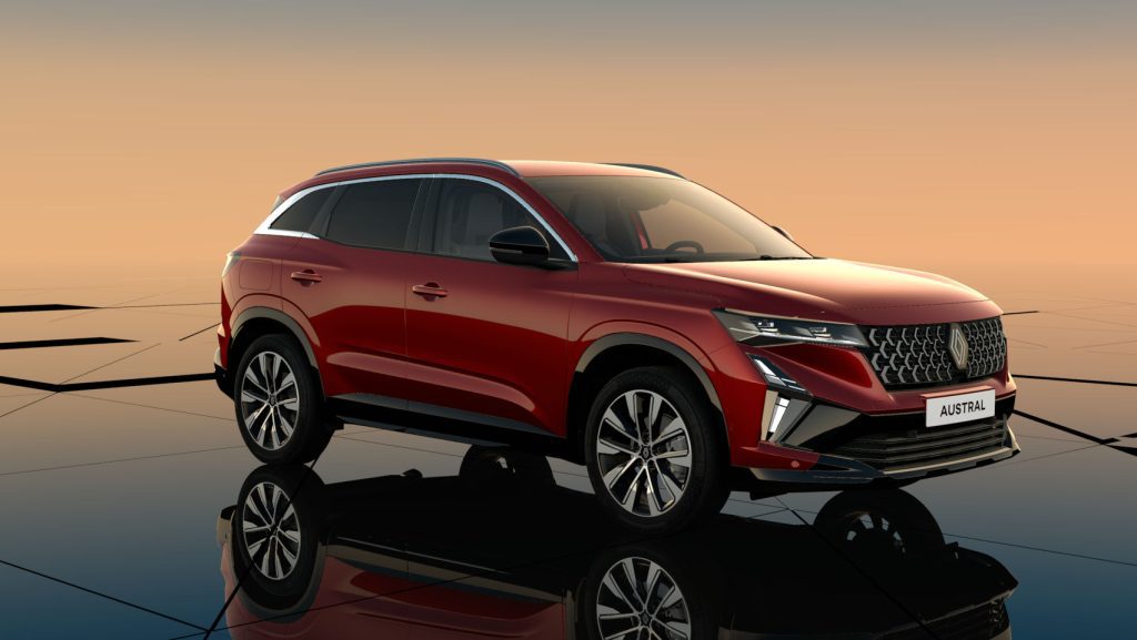 Renault Austral rood, Stam Renault