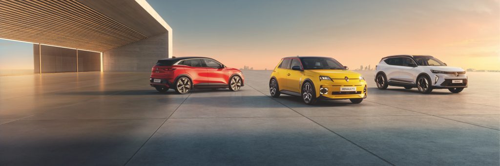 Renault 5, Renault Megane E-Tech electric en Renault Scenic, Stam Renault