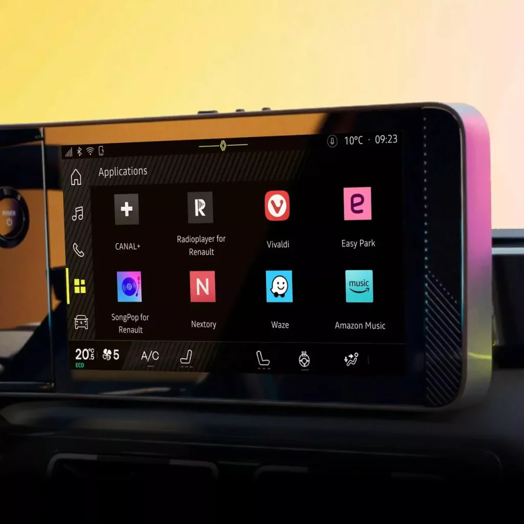 OpenR link apps Renault