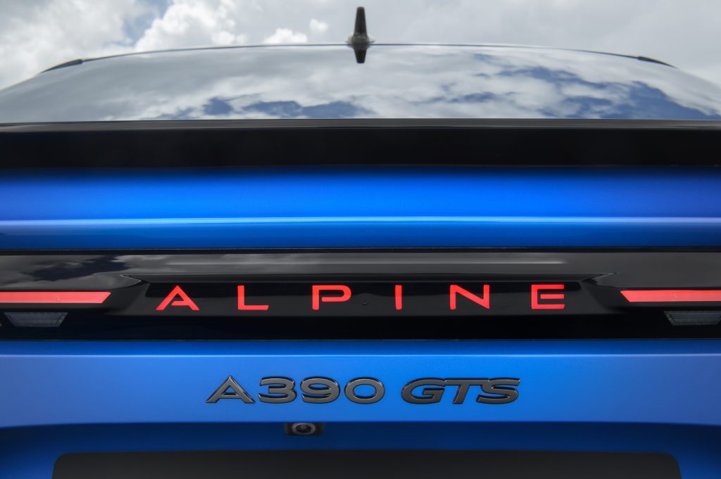 Alpine A390 achterkant slider, Alpine Store Soestdijk