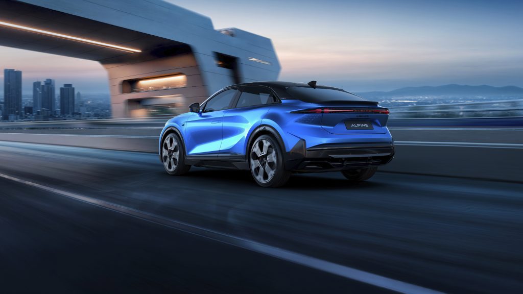 Alpine A390 achterkant slider, Alpine Store Soestdijk