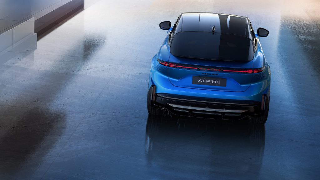 Alpine A390 achterkant slider, Alpine Store Soestdijk