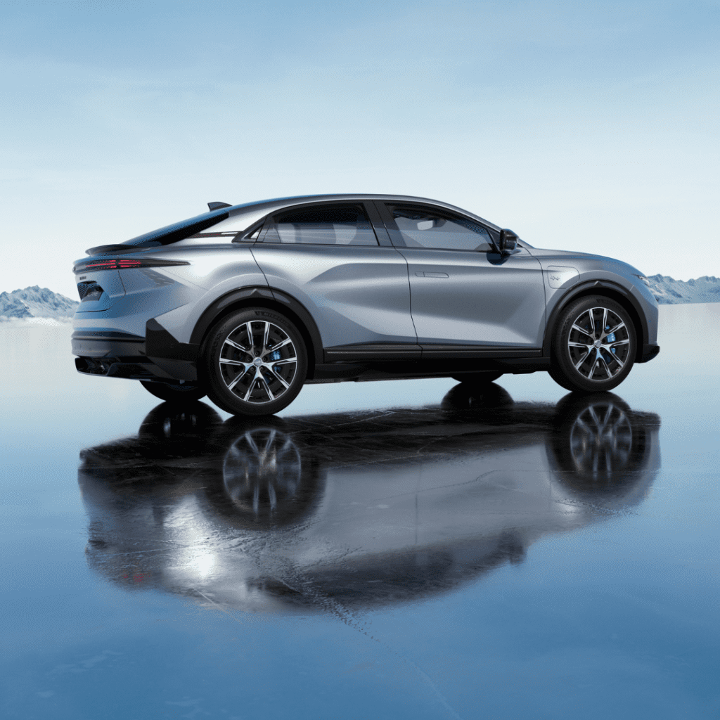 Alpine A390 exterieur, Alpine Store Soestdijk